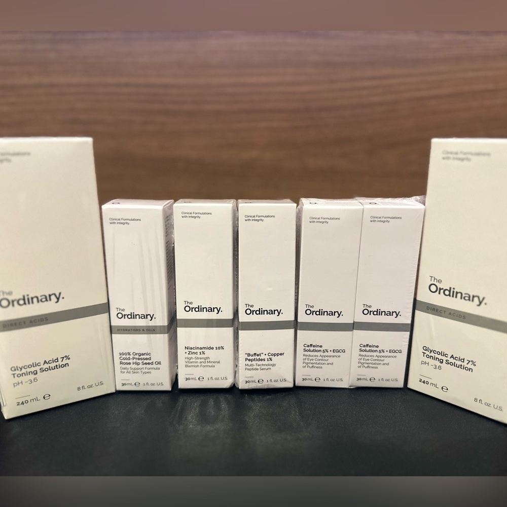 NEW ‼️ 7 PIECES THE ORDINARY SKINCARE SET OF 7 - BUNDLE GIFT SET